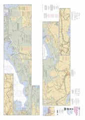 Intracoastal Waterway Wax Lake Outlet To Forked Island Including Bayou Teche, Vermilion River, And Freshwater Bayou