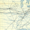 16. Map Showing Longitude Stations And Connections Determined By Means Of The Electric