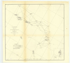Sketch J Showing The Progress Of The Survey In Section Number 10, Lower Sheet From San Diego To Point Sal From 1850 To 1860