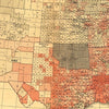 Popular Vote Map: 1888 (Grover Cleveland v. Benjamin Harrison)