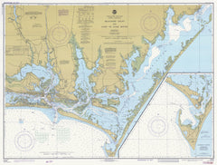 Beaufort Inlet And Part Of Core Sound