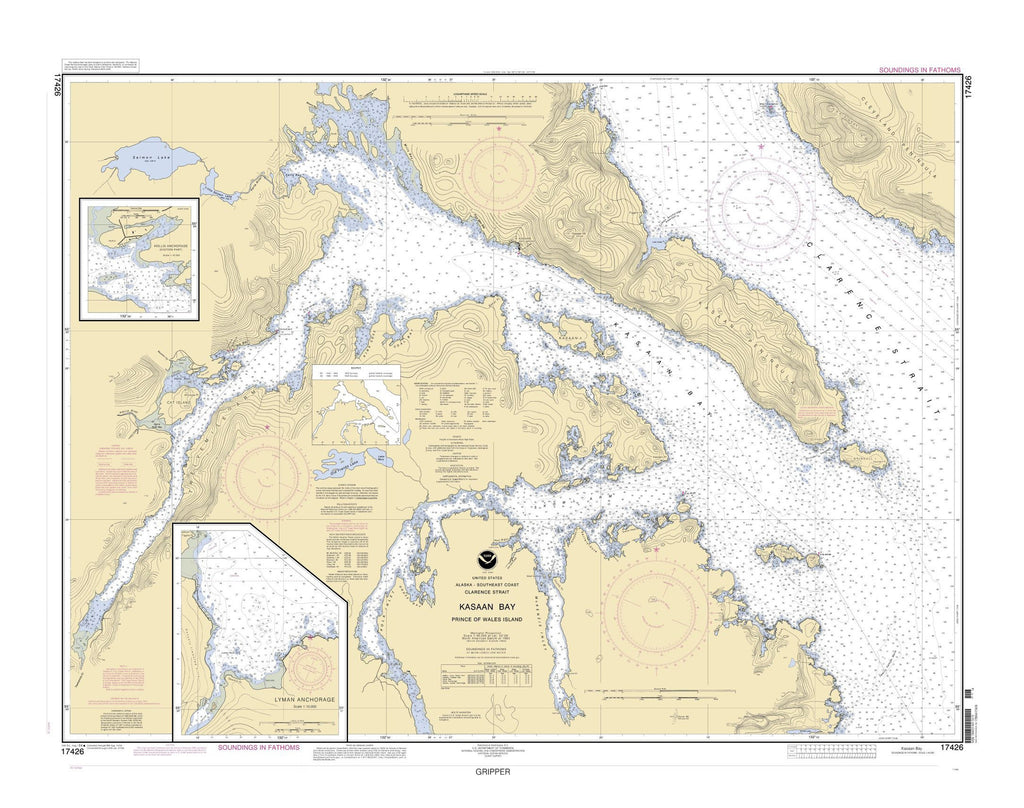 Kasaan Bay, Clarence Strait;hollis Anchorage, Eastern Part;lyman Anchorage
