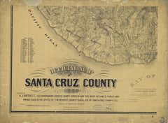 Official Map Of Santa Cruz County