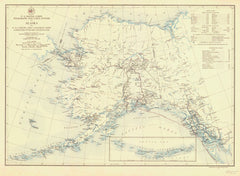 Us Signal Corps Telegraph And Cable System In Alaska And Us Cables And Canadian Line Connecting With The United States