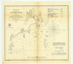 Preliminary Chart Of The Mouth Of Kennebec River, Maine