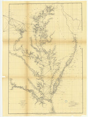 Sketch C Showing The Progress Of The Survey In Section Number 3 From 1843 To 1873