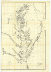 Sketch C Showing The Progress Of The Survey In Section Number 3 From 1843 To 1859