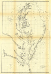 Sketch C Showing The Progress Of The Survey In Section Number 3 From 1843 To 1861