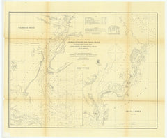Preliminary Chart Of Calibogue Sound And Skull Creek Forming Inside Passage From Tybee Roads To Port Royal Sound, South Carolina