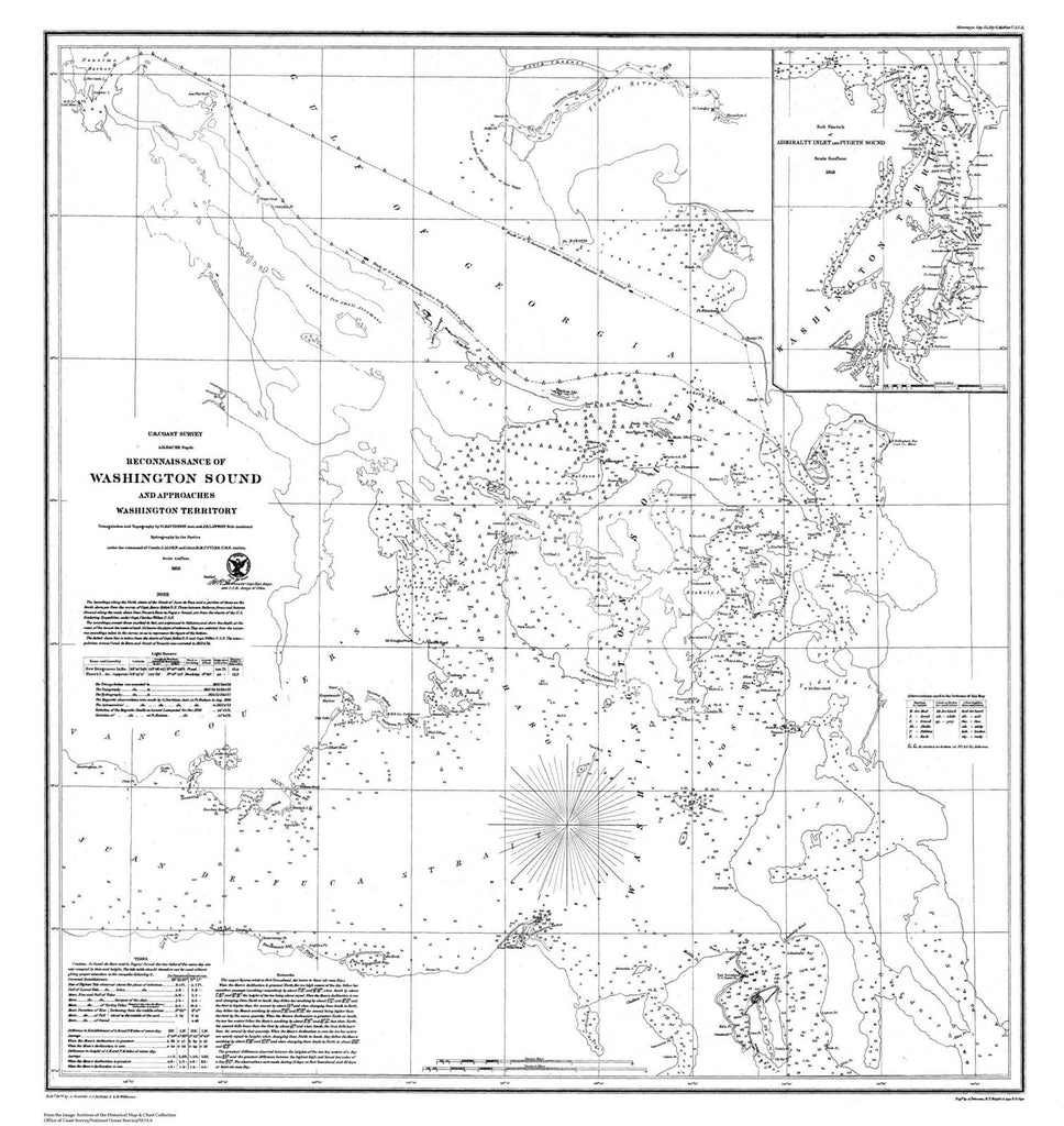 Reconnaissance Of Washington Sound And Approaches, Washington Territory
