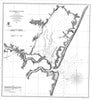 Navigation Chart For Matomkin Inlet
