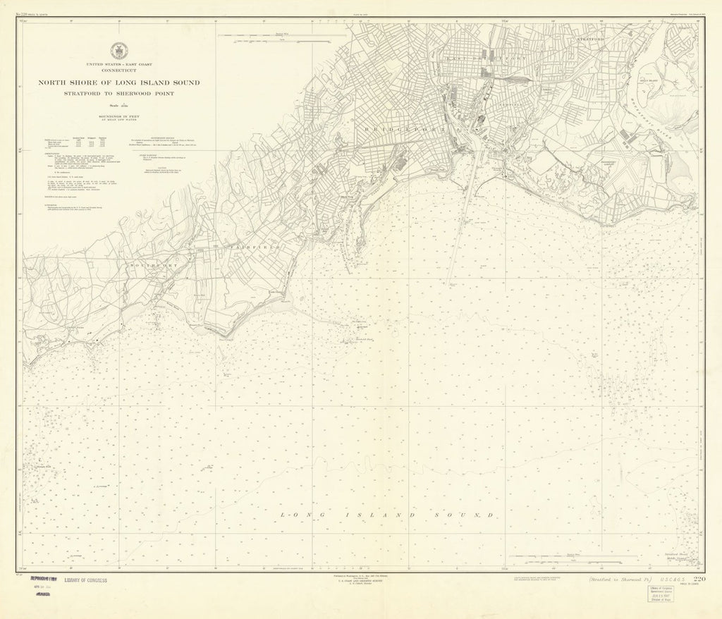 North Shore Of Long Island Sound, Stratford To Sherwood Point, Connecticut
