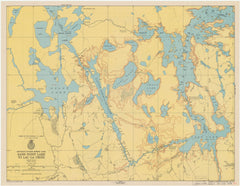 Minnesota-ontario Border Lakes Sand Point Lake To Lac La Croix