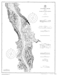 Navigation Chart For Columbia River, Sheet 5, Kalama To Fales Landing