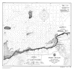 Port Mulas And Approaches Vieques Island, West Indies
