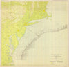 Northeastern United States Showing Relation Of Land And Submarine Topography