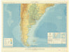 South America - Sheet South Map Of The Americas