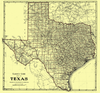 Clason's Guide Map Of Texas