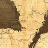 Coal Fields of the U.S. (1870)
