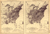 Population of the U.S. by density (1830, 1840)