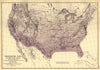 Temperature chart of the U.S. (Oct. 1872)