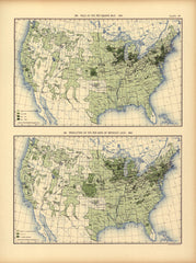 Yield of rye per square mile: 1890